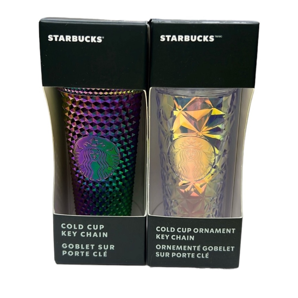 🔥Two Starbucks Cup Keychains NWT🔥